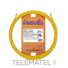 PASACABLES FIBRA AUTOENERGETICA 3,5mm 30m AMARILLO