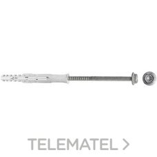 CELO TACO LARGO MULTIMATERIAL MFR SB 10-135 SSKS HD AVELLANADO, TORNILLO HEXAGONAL CON ARANDELA, GALVANIZADO