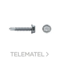 CELO TORNILLO DIN 7504K PUNTA BROCA CABEZA HEXAGONAL Ø6,3X32 MM CINCADO