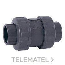 CEPEX VALVULA ANTI-RETORNO EPDM ENCOLAR 63 (BOLA) 25698