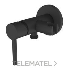 CLEVER MEZCLADOR EMPOTRADO PARA DUCHA HIGIENICA TOUBKAL NEGRO