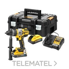 DEWALT TALADRO PERCUTOR 18V 112 Nm + 2 BAT 18V 5 Ah POWERSTAK + CARGADOR