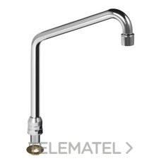 CAÑO GIRATORIO ALTO REPISA DE 350 MM CON ESPUMANTE AHORRO DE AGUA H 22-100