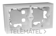 EFAPEL DOBLE CAJA DE SUPERFICIE P/SER LOGUS 90 BLANC