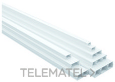 EFAPEL CANAL 12x7mm CON CINTA AUTOADHESIVA IK05 SERIE 10 BLANCO