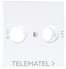 EFAPEL TAPA PARA TOMA MULTIMARCAS R TV-SAT 2 SALID GRIS LOGUS 90