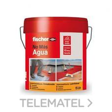 FISCHER IMPERMEABILIZANTE EMBALDOSABLE MEMBRANA POLIURETANO 45% GRIS 15L - Imagen 2