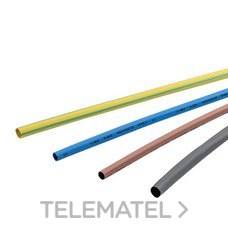 TUBO TERMORRETRACTIL NEGRO 3.2mm TIRAS - Imagen 3