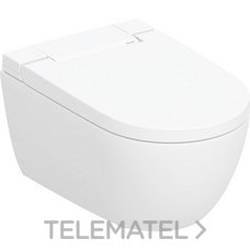 GEBERIT ALBA INODORO-BIDE AQUACLEAN SUSPENDIDO CON KERATECT BLANCO - Imagen 4