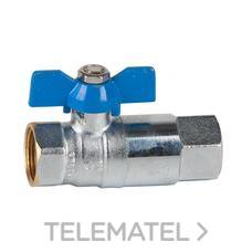VALVULA ESFERA C/RETENCION 1/2 - Imagen 3