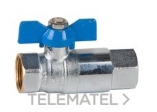 VALVULA ESFERA C/RETENCION 1/2 - Imagen 2