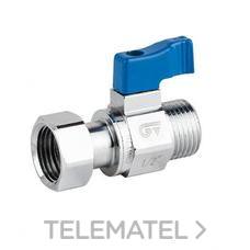 VALVULA ESFERA MINI M-H 3/4-3/4 PN16 CON TUERCA LOCA - Imagen 3