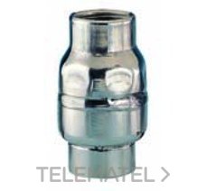 VALVULA RETENCION CROMAX 21/2 2440.10 AISI 304 - Imagen 2