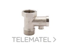 VALVULA SEGURIDAD Y RETENCION M-H 1/2" 8BAR (PN16) - Imagen 2