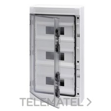 GEWISS CUADRO DISTRIBUCION CON PANELES TROQUELADOS Y BASTIDOR EXTRAIBLE - PREPARADO PARA ALOJAR REGLETAS - (12X3) 36M IP65
