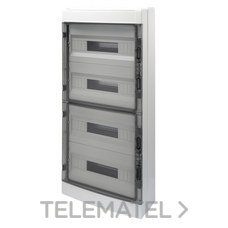 GEWISS CUADRO DISTRIBUCION CON PANELES TROQUELADOS Y BASTIDOR EXTRAIBLE - PREPARADO PARA ALOJAR REGLETAS - (18X4) 72M IP65