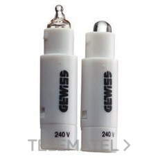 GEWISS UNIDAD DE SEÑALIZACIÓN FLUORESCENTE EMISIÓN ROJA. 230V 0,4W