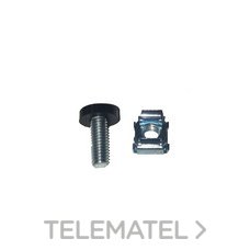 KIT TORNILLO FIJACION+TUERCA ENJAULADA M6 (25 uds) gtlan