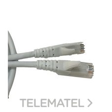 LATIGUILLO RJ45 C-6 UTP 0.5MT gtlan GRIS LSZH