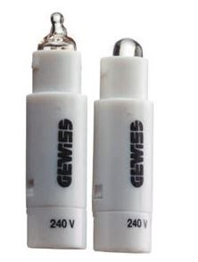 GEWISS UNIDAD DE SEÑALIZACIÓN FLUORESCENTE EMISIÓN ROJA. 230V 0,4W - Imagen 2