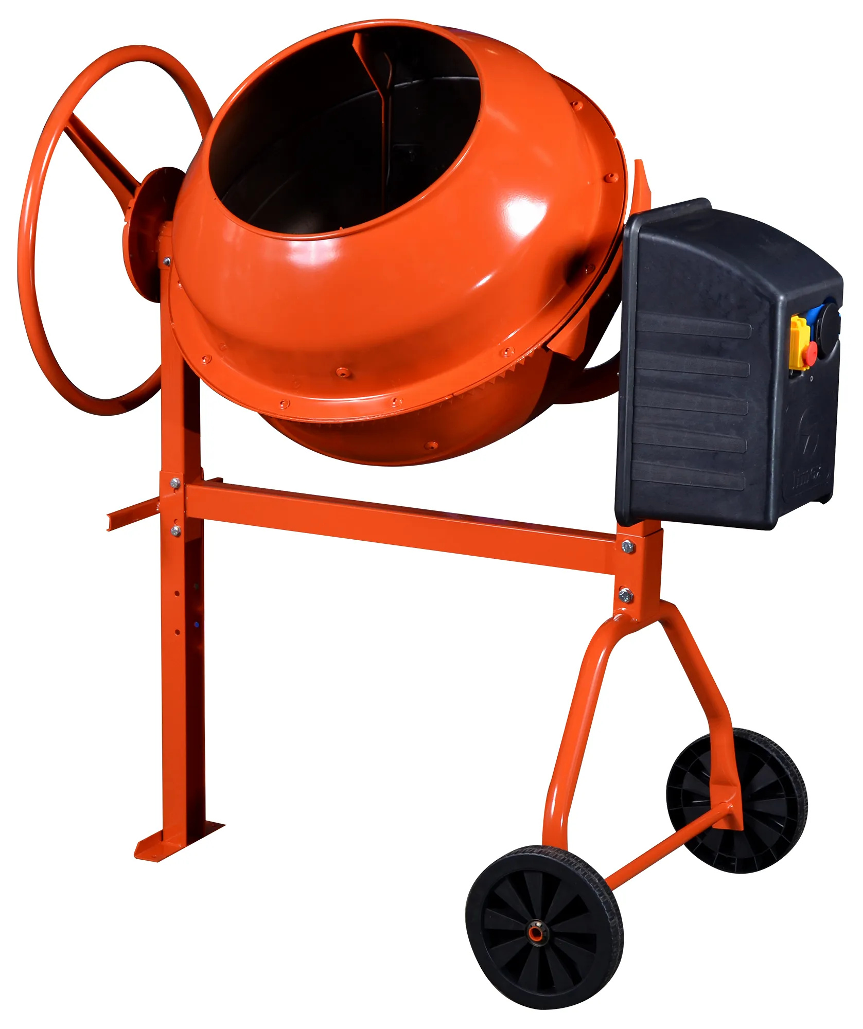 HORMIGONERA ELECTRICA H.B13 130L. 700W NARANJA - Imagen 2