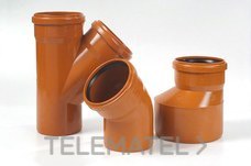 MANGUITO PVC 200mm TEJA