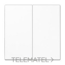 JUNG TECLA DOBLE BLANCO ALPINO LS995WW