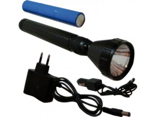 LINTERNA RECARG. 12/220V + CONO AMARILLO