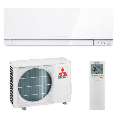 MITSUBISHI CONJUNTO PARED 1x1 MSZ-EF25VG BLANCO R32 CON ADAPTADOR WIFI - Imagen 2
