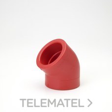 CODO NIRON RED 45° 25