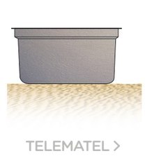 DEPOSITO RECTANGULAR 43 Lts. Sin TAPA - Imagen 3