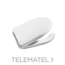ROCA ACESS ASIENTO+TAPA CON BISAGRA INOX BLANCO