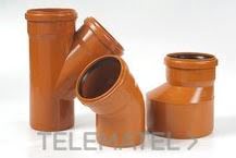 DERIVACION 87º PVC 160mm TEJA - Imagen 2