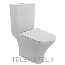 TEKA INODORO GLORIA RIMLESS D/DESC. SOFT-CLOSE DUAL BLANCO