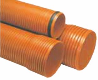 TUBO PVC ASACOR COARRUGADO 160 6m