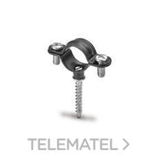 ABRAZADERA GASMICA NEGRA M6 - 18mm - Imagen 3