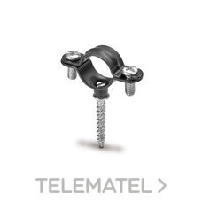 ABRAZADERA GASMICA NEGRA M6 - 18mm - Imagen 2