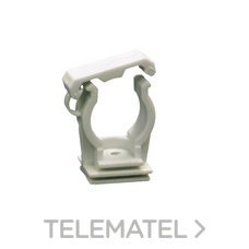 ABRAZADERA CLIP CIERRE GRIS 15mm - Imagen 2