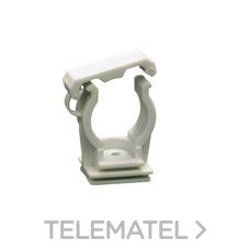 ABRAZADERA CLIP CIERRE GRIS 18mm - Imagen 2