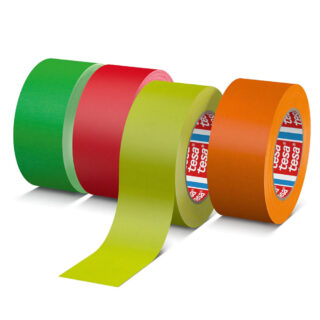 TESA 4671 CINTA DE TEJIDO MATE 25M X 25MM VERDE FLUORESCENTE