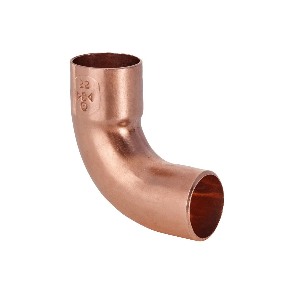 1a CU CURVA COBRE, 18mm.