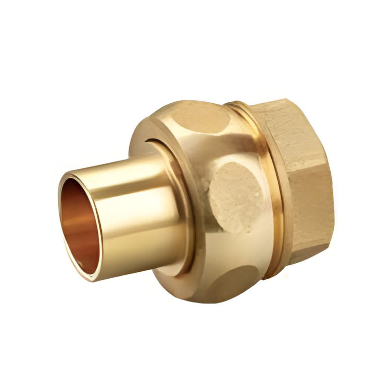 LATON UNION 3 PIEZAS CON ASIENTO CONICO HH SOLDAR 22 - 3/4" SERIE 8000M