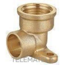 LATON CODO PLACA HH SOLDAR 12 - 1/2" SERIE 8000M - Imagen 2