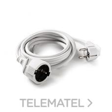 Prolongación 16A 3x1,5 2 m. Blanco - Imagen 3