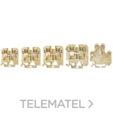 MAXGE BORNA DE CONEXION CARRIL DIN 10 - 35mm² 125A GRIS