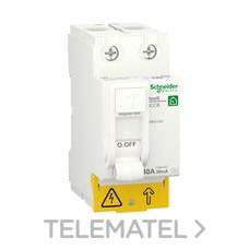 SCHNEIDER DOMAE INTERRUPTOR AUTOMÁTICO RESI9 ID 2P 40A 30mA AC