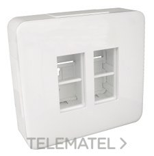 EFAPEL PUESTO DE TRABAJO DE SUPERFICIE 2x12 MODULOS 45x45mm BLANCO