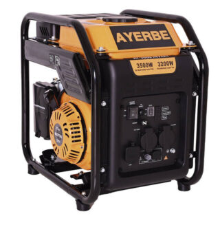 GRUPO ELECTROGENO AYERBE AY-3600 INVERTER ABIERTO A.MANUAL GASOLINA 3500W. KIOTSU KT-210