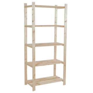 ESTANTERIA ABETO 5 RIPIANI 1750X800X400MM