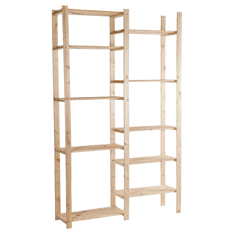 ESTANTERIA ABETO 4 RIPIANI 1750X800X300MM - Imagen 2